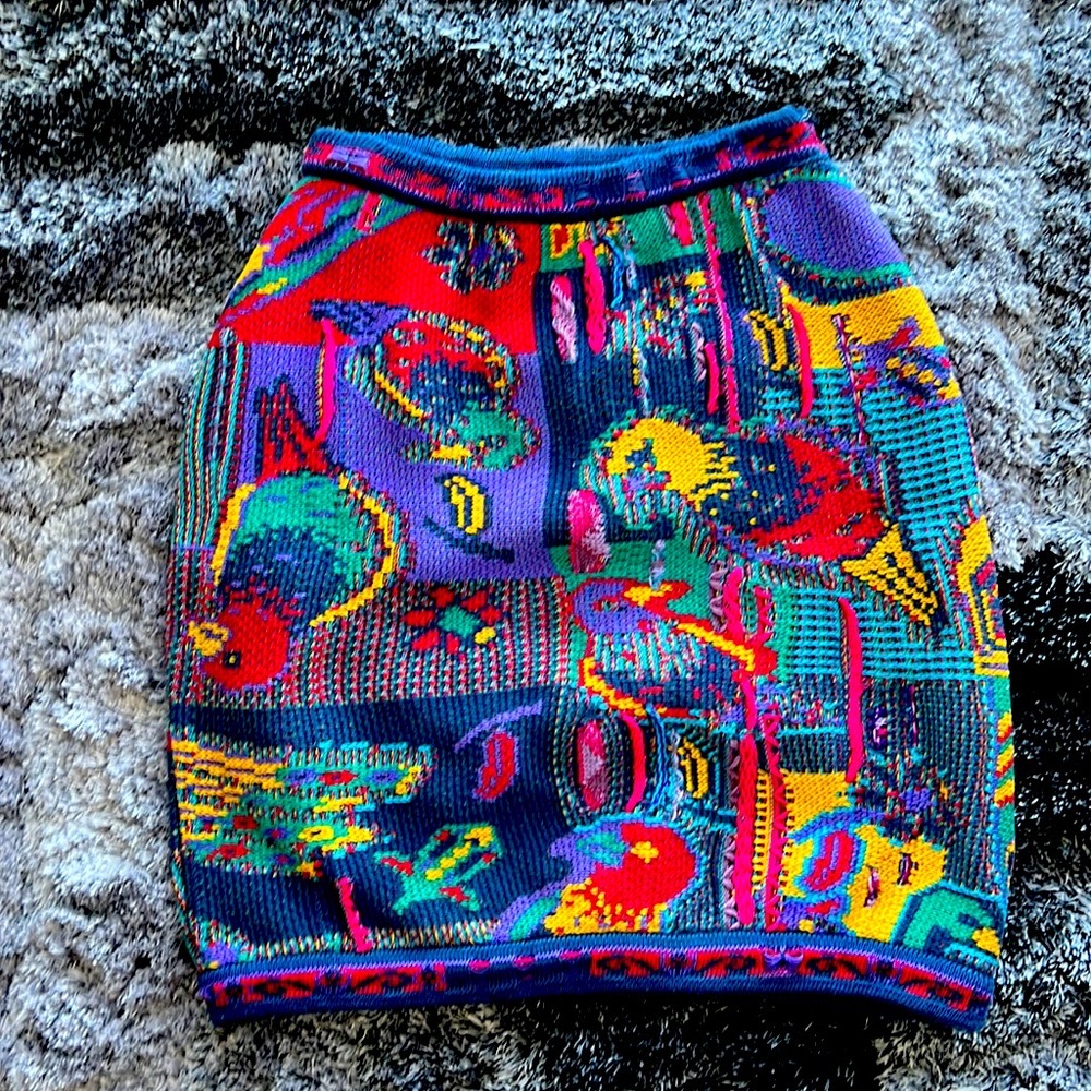 Rare Vintage Authentic Coogi Skirt